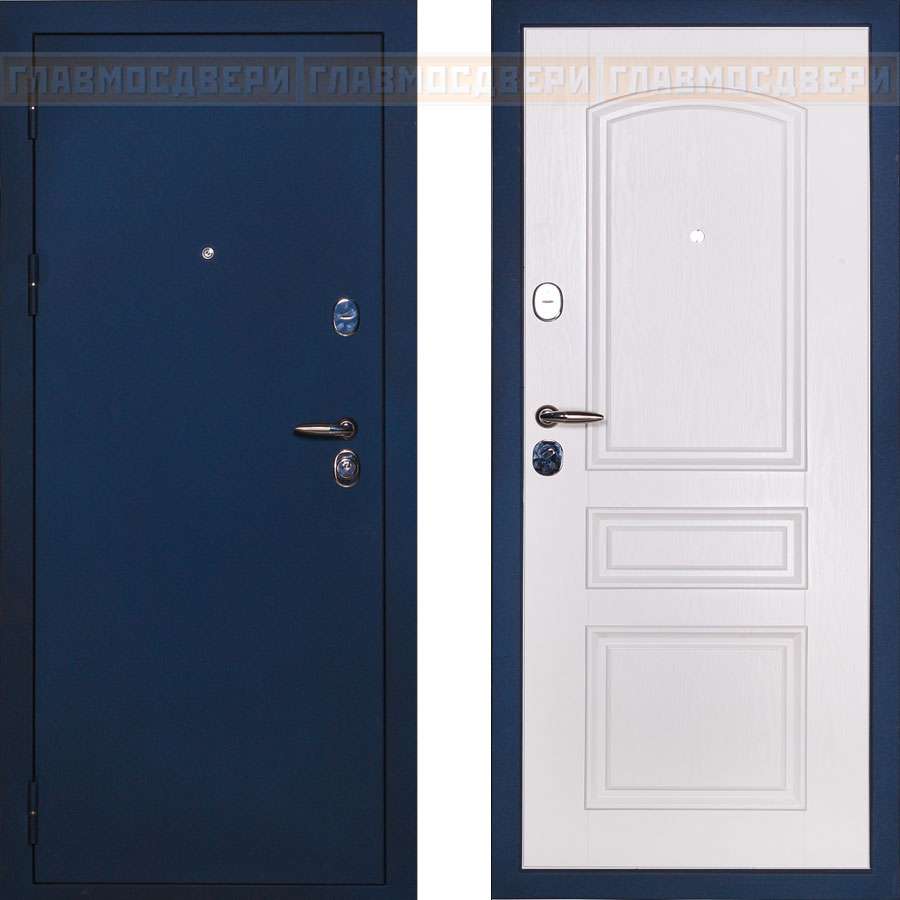 Входная дверь Сударь 3 синий CISA